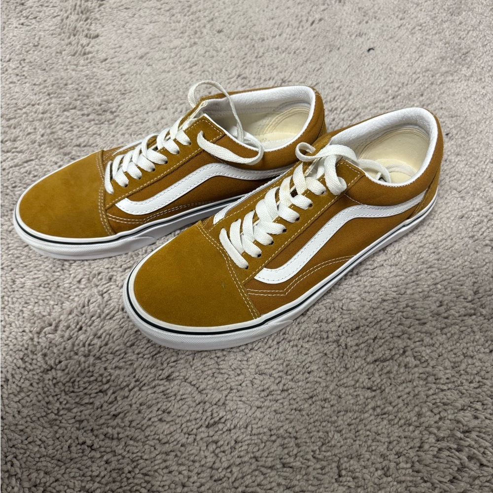 Vans Mustard Low-Top Sneakers